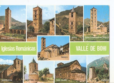 Postal 030067 : Valle de Bohi (Lerida) Iglesias Romanicas