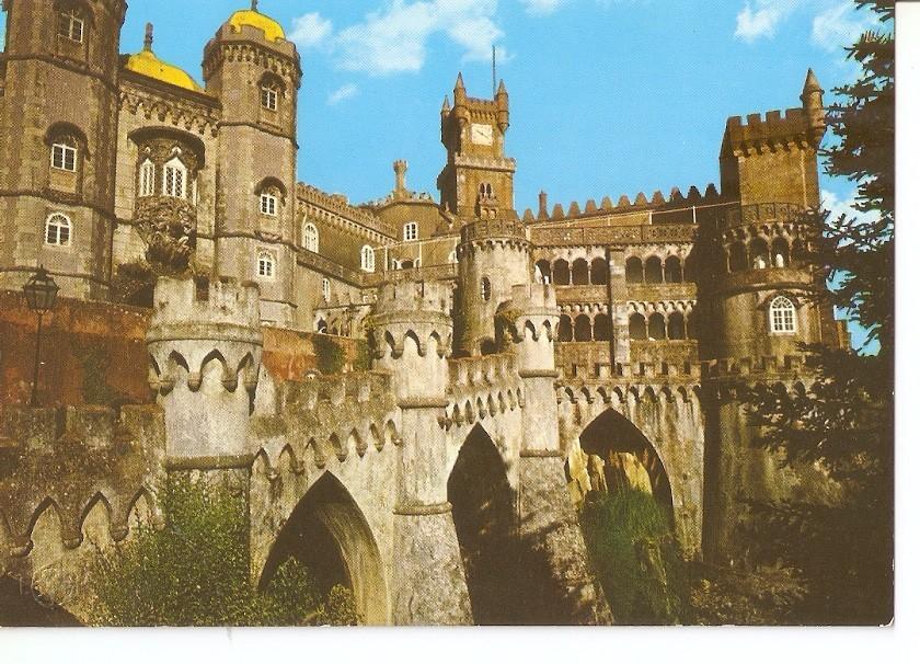 Postal 033811 : Sintra (Portugal). Palacio da Pena