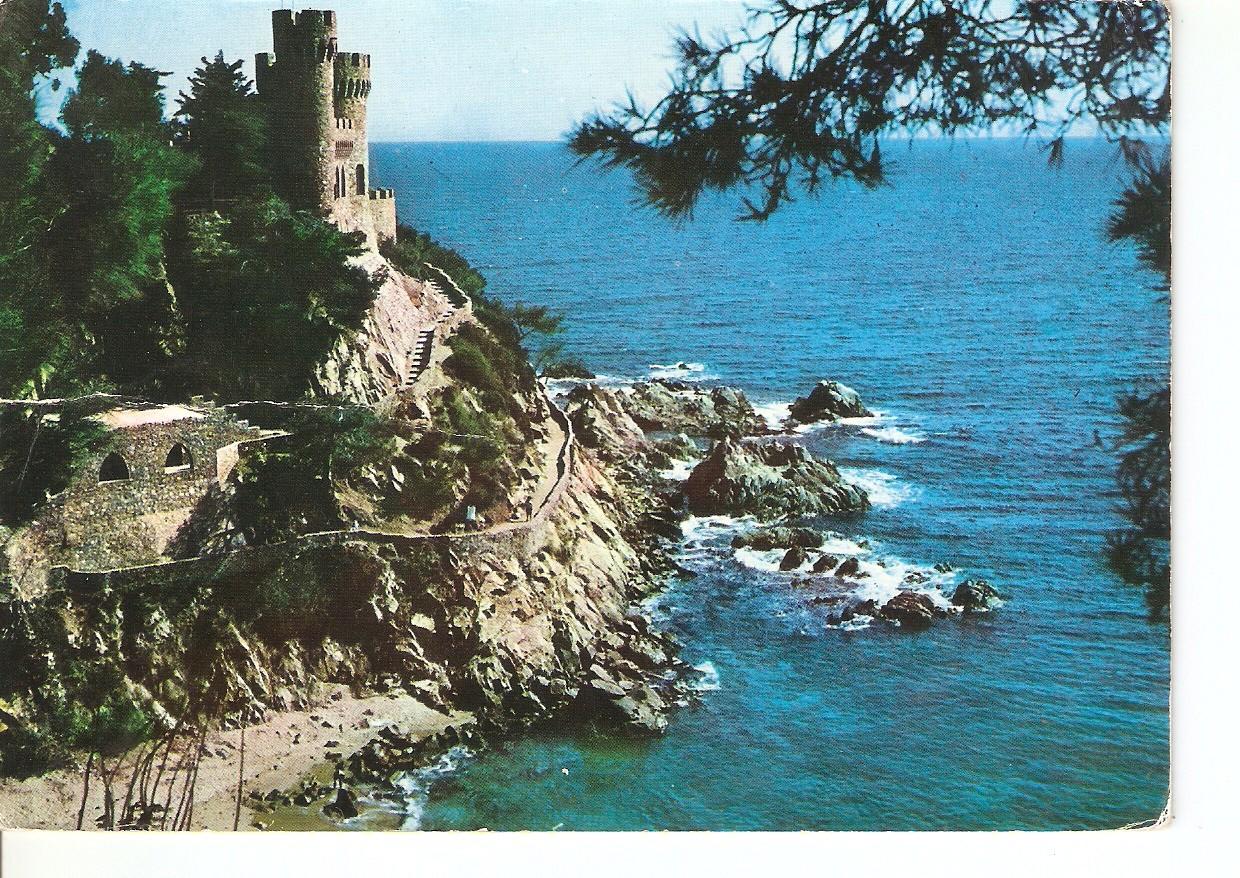 Postal 038334 : Costa Brava Lloret de Mar. Castillo Sa Caleta
