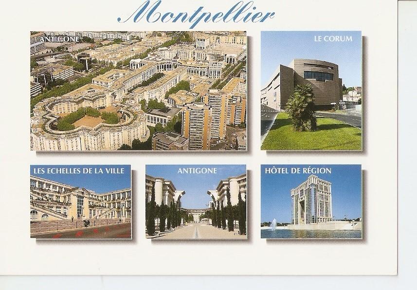 Postal 040612 : Montpellier (Herault). Capitale du Languedoc Roussillon