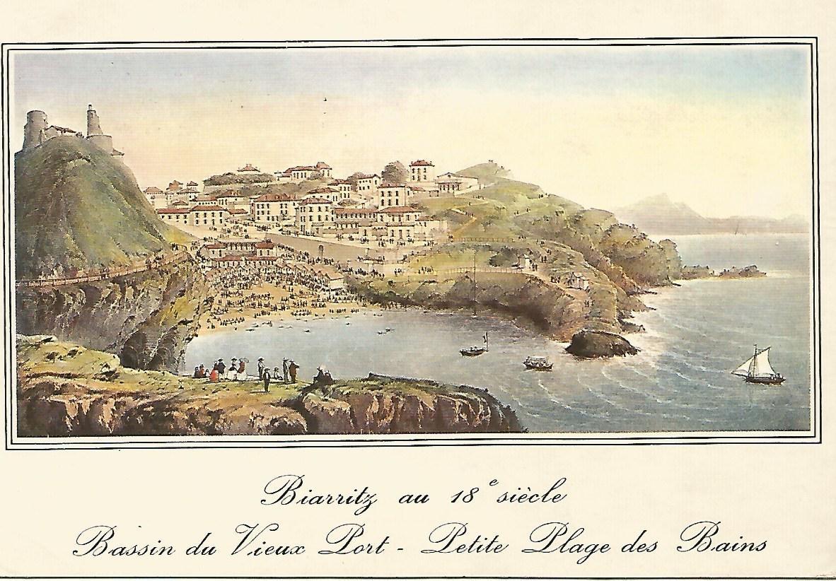 Postal 51356: BIARRITZ - Vista del s. XVIII