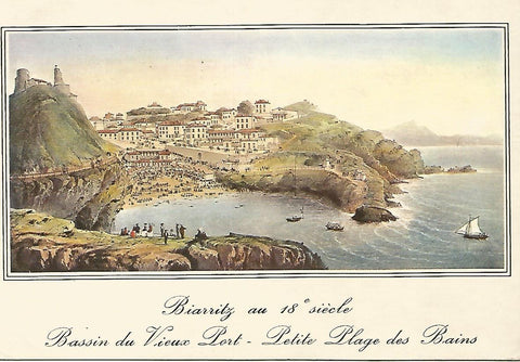 Postal 51356: BIARRITZ - Vista del s. XVIII