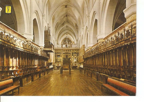 Postal 042034 : Museo-Monasterio de las Huelgas Reales (Burgos). Coro