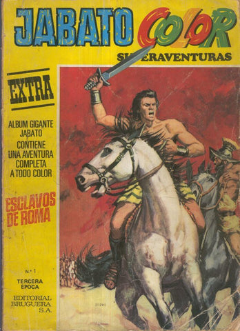JABATO COLOR EXTRA, 3a Epoca,( Año X) No.01: Esclavos de Roma