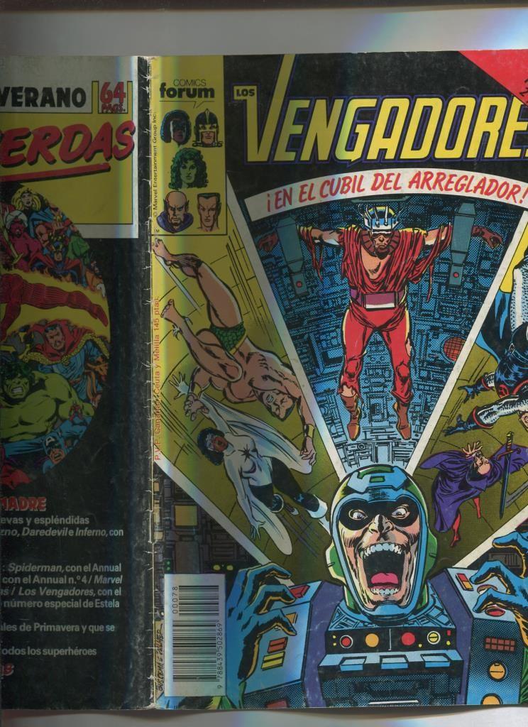 Los Vengadores volumen 1 numero 078: Heavy Metal (numerado 3 en trasera)