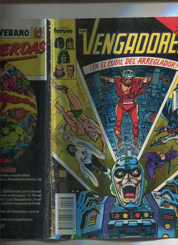 Los Vengadores volumen 1 numero 078: Heavy Metal (numerado 3 en trasera)