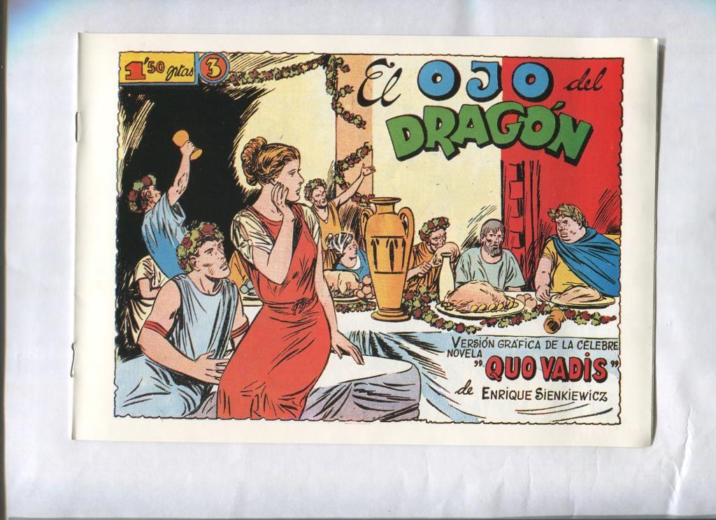 Facsimil: Quo Vadis numero 03: El ojo del dragon