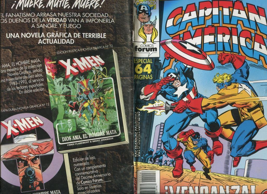 Capitan America & MIghty Thor numero 06 (grapa sacada por indicio de oxido)