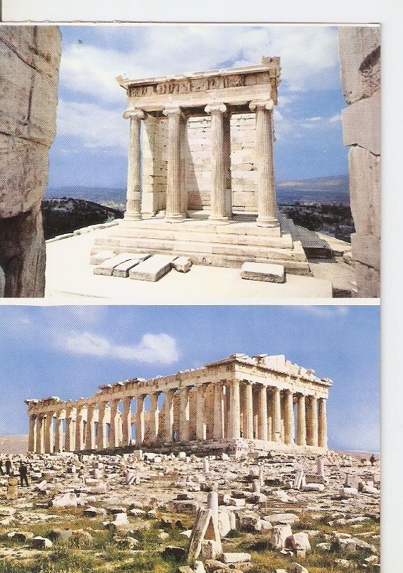Postal 046440 : Athens - The Parthenon. Acropolis - Nike Temple
