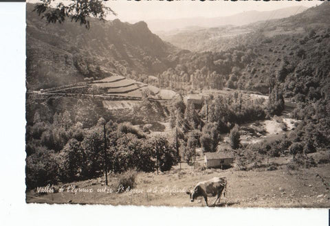 Postal-Postcard 17474: Vallee de lEyueux entre St Agreve at le Cheylard