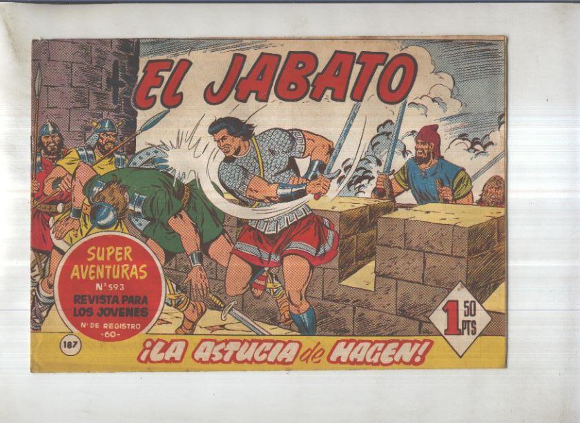 Bruguera: El Jabato numero 187: La astucia de Hagen