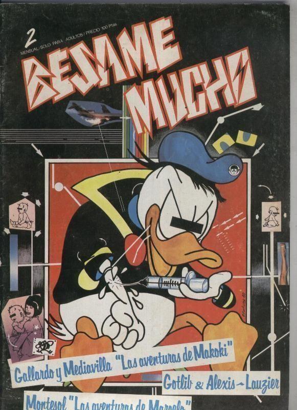 Besame mucho numero 02: Pato Donald en la cubierta