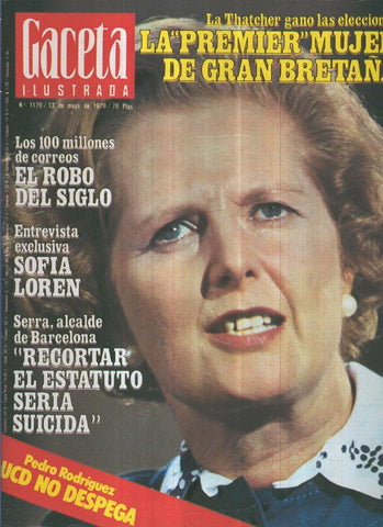 GACETA ILUSTRADA numero 1179: 13 de mayo de 1979: UCD no despega