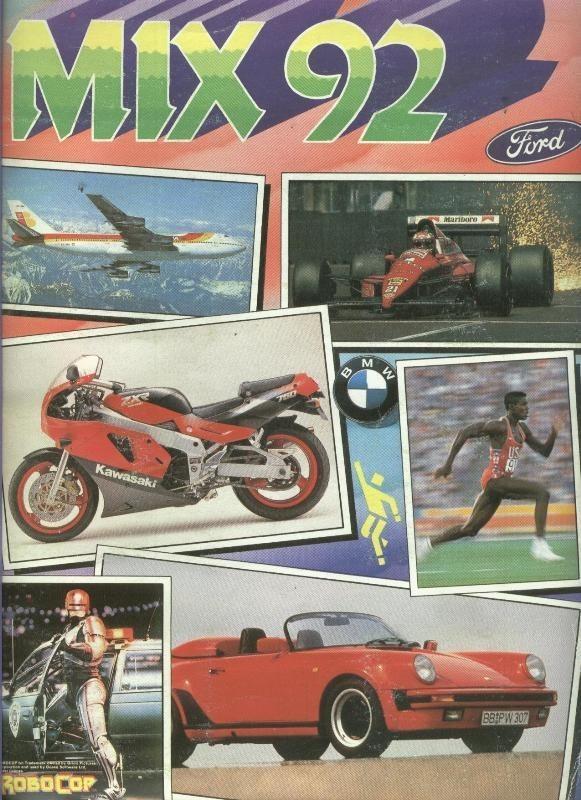 Album de cromos: Mix 92