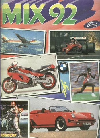 Album de cromos: Mix 92