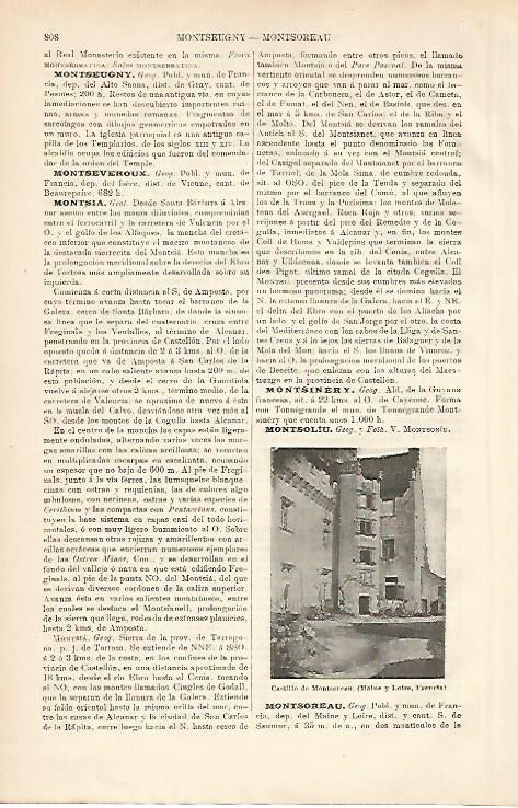 LAMINA ESPASA 8719: Castillo de Montsoreau Francia