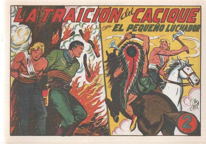 Facsimil: El Pequeño Luchador numero 143: La traicion del cacique