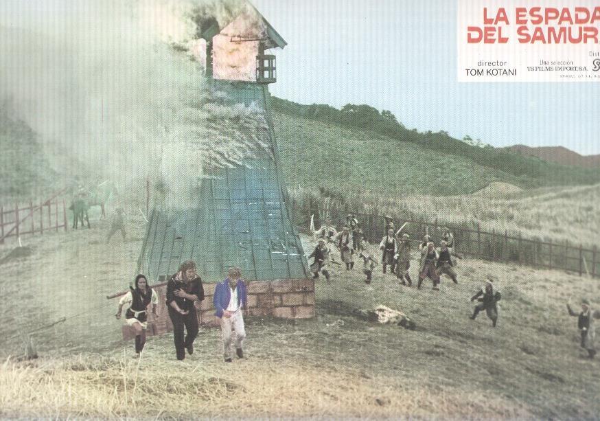 Caratula de cine: LA ESPADA DEL SAMURAI / The Bushido Blade (numerado 02 en trasera)
