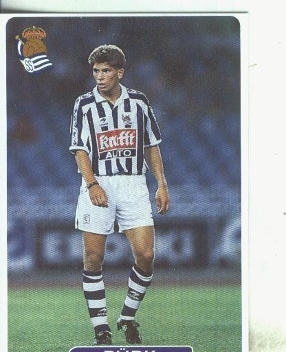 Cromos: Las fichas de la liga 95/96-Real Sociedad: Purk