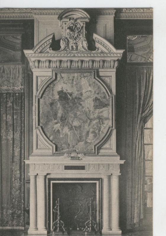 Postal B/N 0297 : Chateau de Chantilly: Salle d,Manger