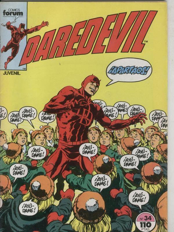 Daredevil volumen 1 numero 34