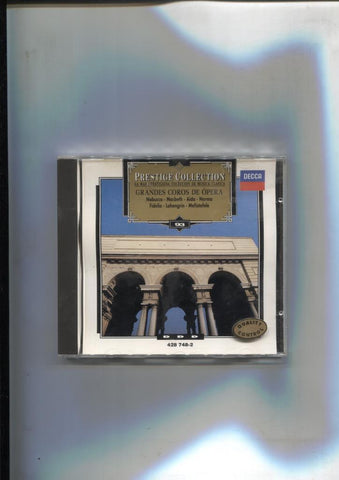 CD Musica Clasica: Grandes coros de opera: Nabucco-Macbeth-Aida