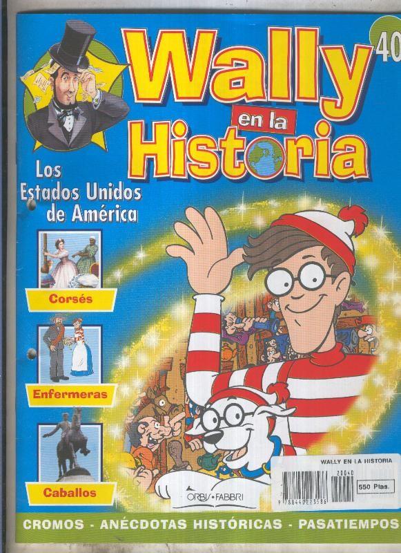 Wally en la historia numero 40: Los estados unidos de america