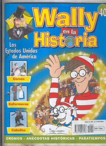 Wally en la historia numero 40: Los estados unidos de america