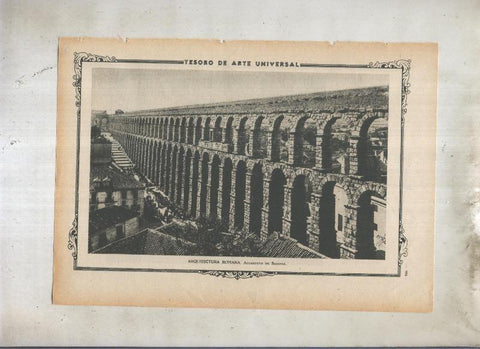 Lamina 174: Acueducto de Segovia