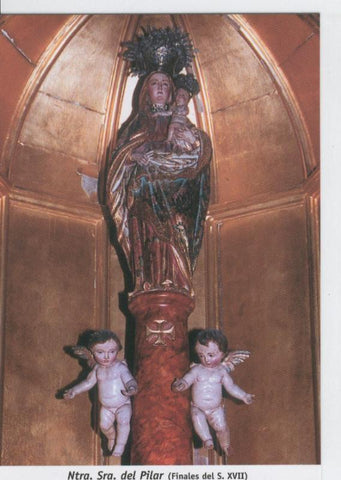 Postal 015539: Virgen Nuestra Señora del Pilar
