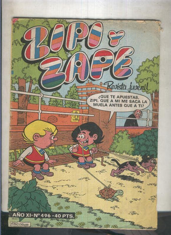 Zipi y Zape semanal numero 496 (numerado 2 en trasera)