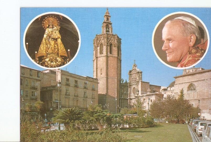 Postal 020793 : Visita de Juan Pablo II, Papa - Valencia