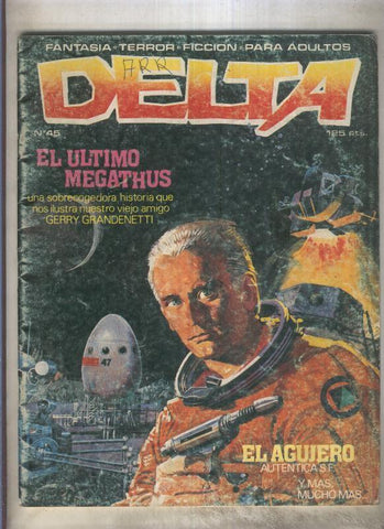 Delta numero 45 (numerado 2 en trasera, cubierta descolorida)