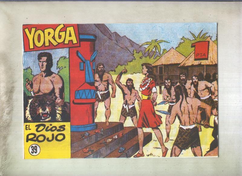 Yorga fakir indio, facsimil numero 39: El dios rojo