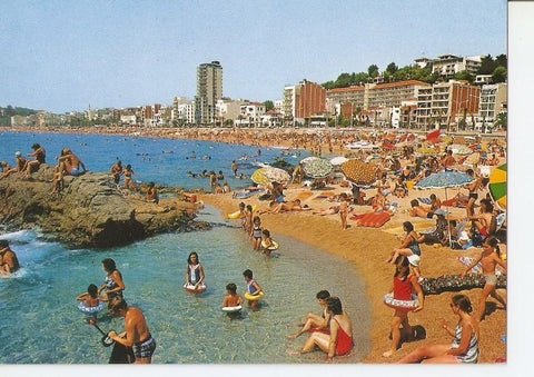 Postal 033042 : Costa Brava Lloret de Mar playa