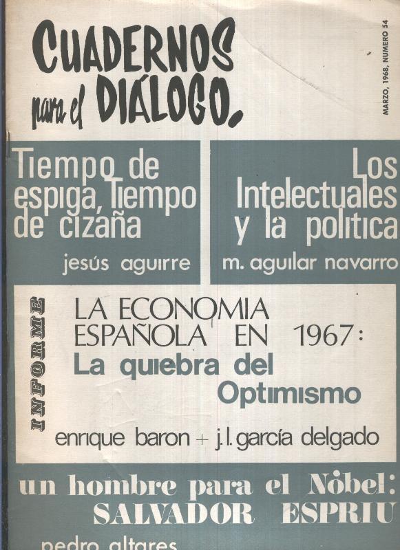 Cuadernos para el dialogo numero 054