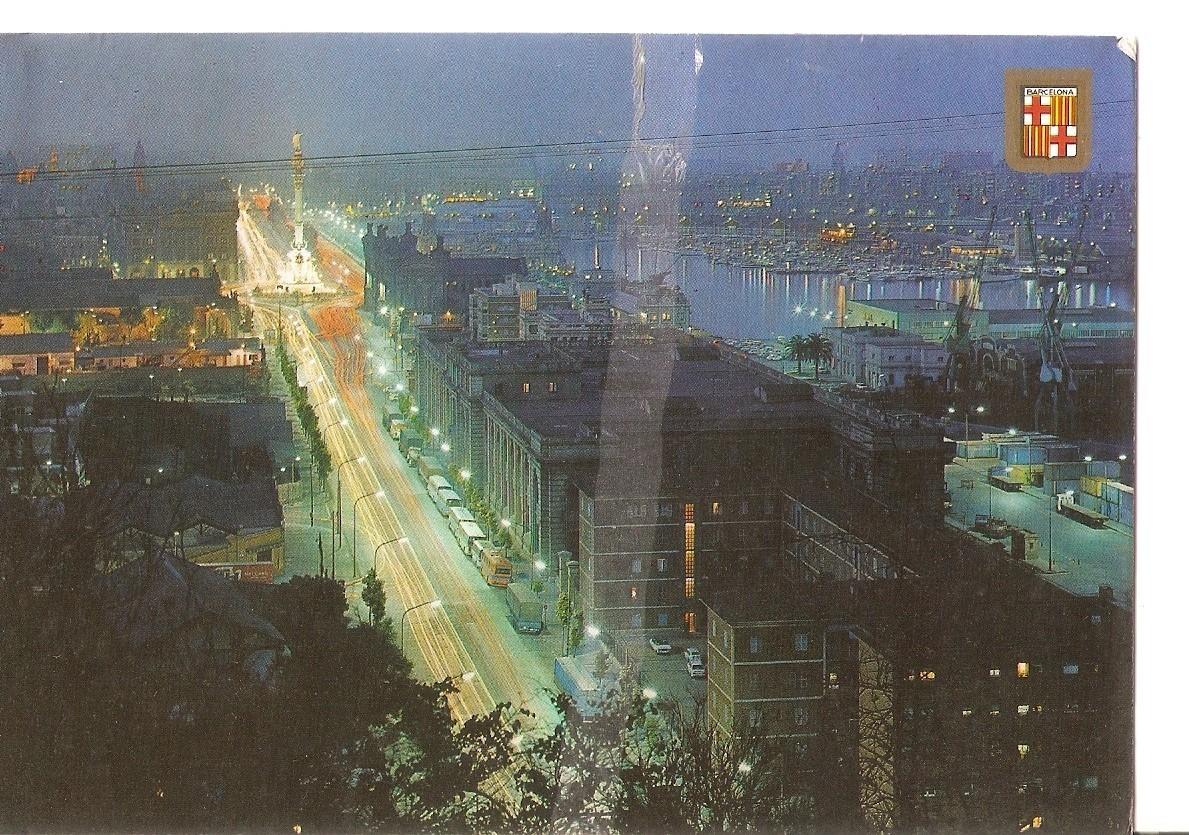 Postal 038452 : Barcelona. Paseo de Colon