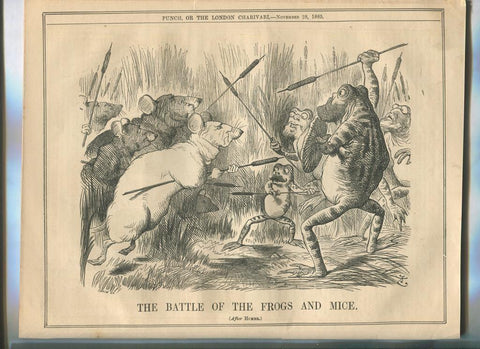 Punch semanario humor ingles de 1885: juego 12 paginas semana 28.11.1885