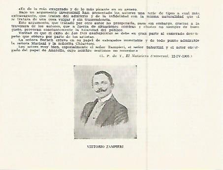 LAMINA 2572: Vittorio Zampieri