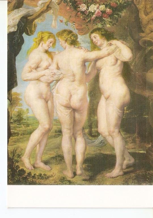 Postal 048628 : Rubens. Las Tres Gracias