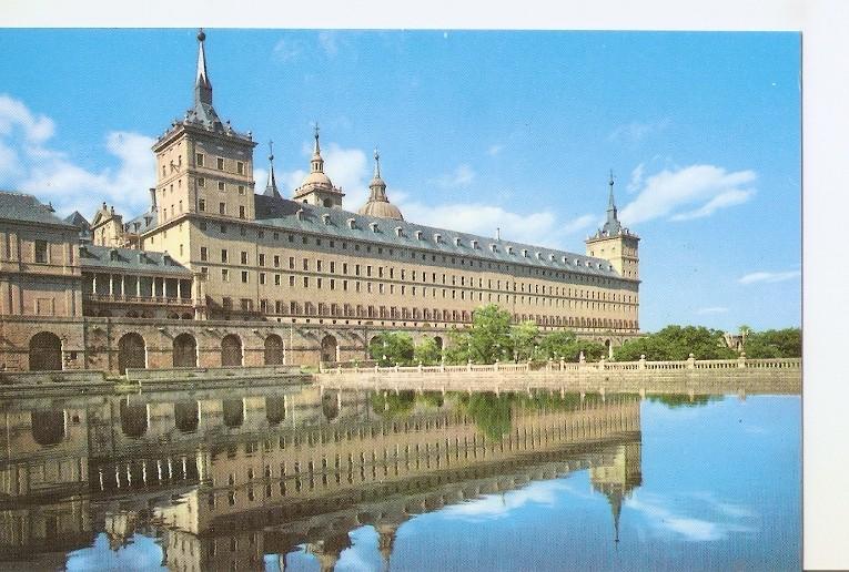 Postal 048747 : El Escorial. Monasterio. Estanque de la Huerta