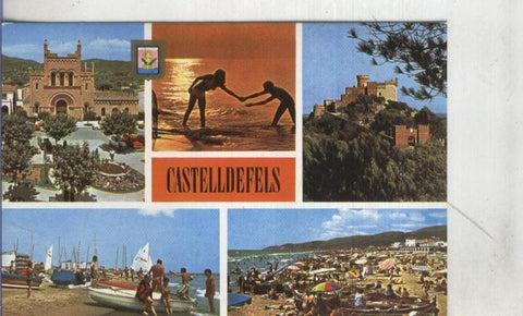 Postal: Barcelona: Castelldefels
