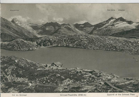 Susten-Gotthard-Furka-Grimsel: Grimsel Passhohe
