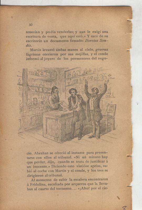 La buena Fridolina lamina numerada 08