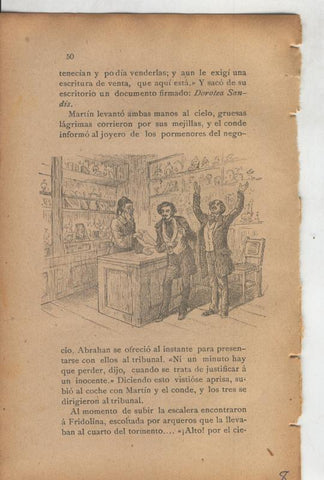 La buena Fridolina lamina numerada 08
