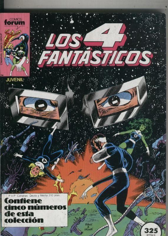 Los 4 Fantasticos volumen 1 retapado 051 al 055