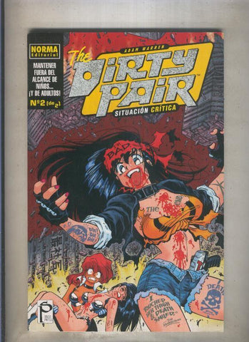 Dirty Pair situacion critica numero 2 (numerado 2 en interior cubierta)
