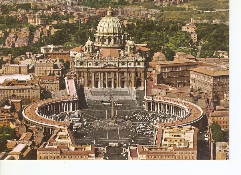 Postal 024361 : Place Saint Pierre. Roma
