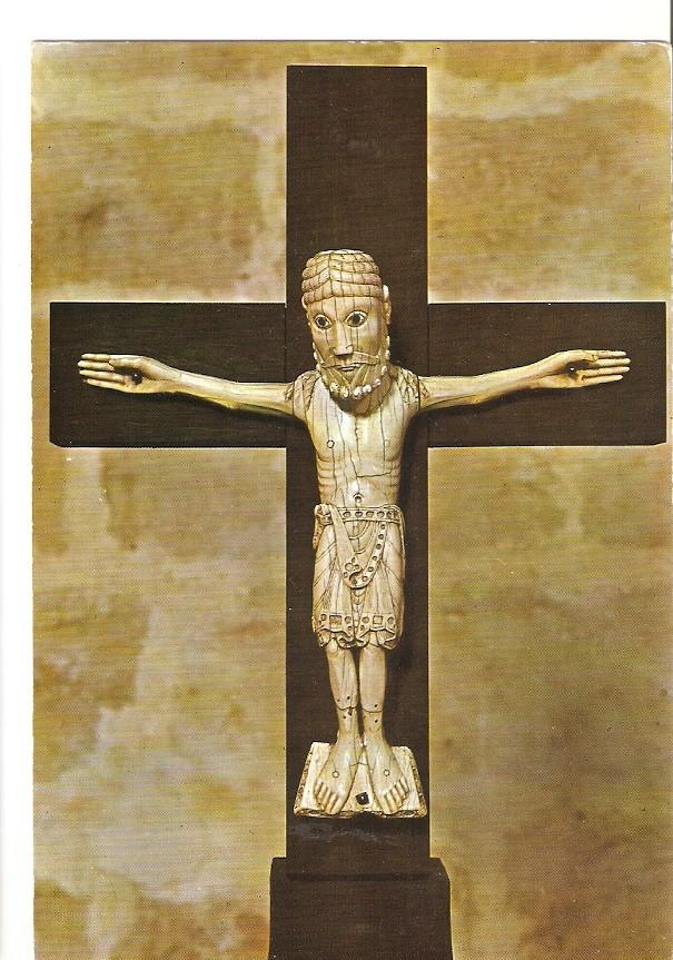 Postal 026232 : Cristo del Carrizo (s. XI). San Marcos (Leon)