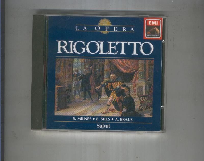 CD: RIGOLETTO coleccion LA OPERA SALVAT